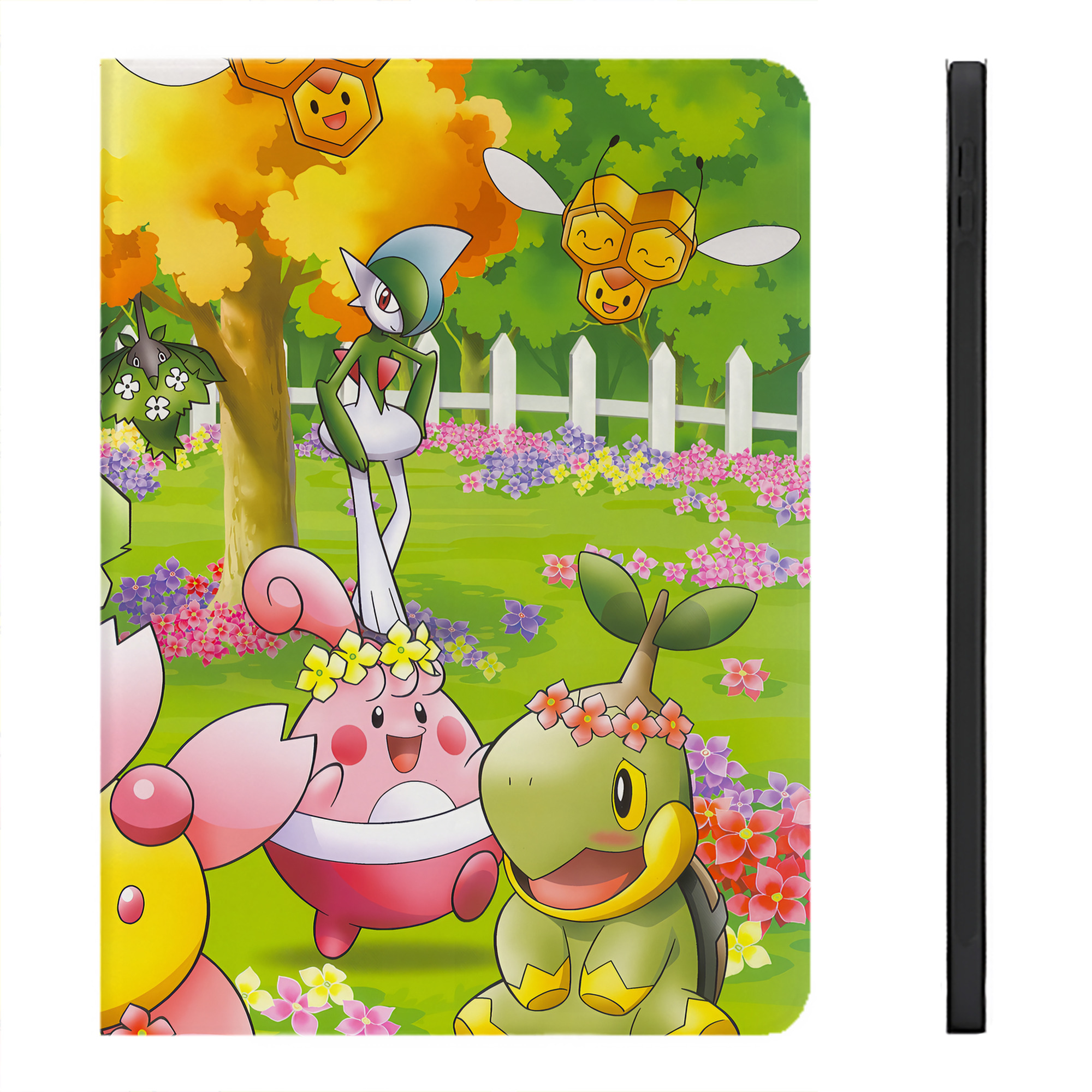 （画像用） ポケットモンスター Pokémon IPadケース ペンホルダー付き ブックスタイルデザイン